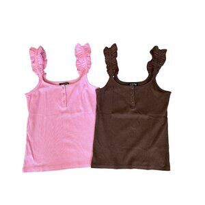 J.Crew Bundle Henley Tank Tops S